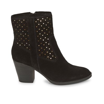 BOTTINES ANDRÉ FEMME DELIA DAIM NOIR